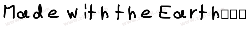 Made with the Earth字体转换